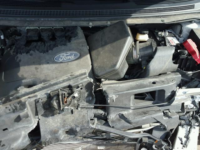 2FMDK4JC8DBA56019 - 2013 FORD EDGE SEL WHITE photo 7