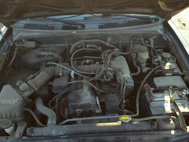 4TAVL52N4WZ174673 - 1998 TOYOTA TACOMA XTR GREEN photo 7