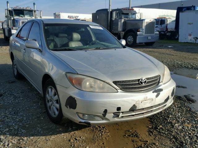 JTDBE30K430153353 - 2003 TOYOTA CAMRY LE GRAY photo 1