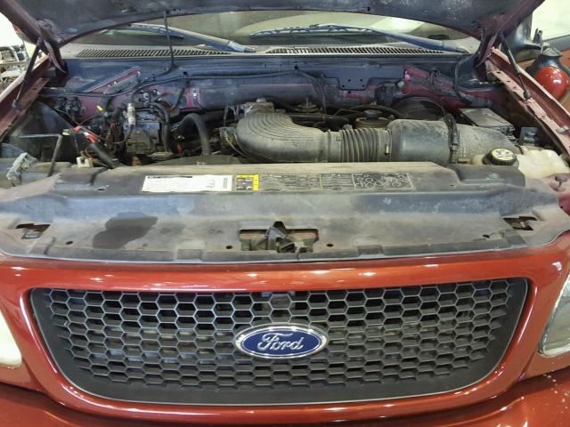 1FTRW08L72KB73896 - 2002 FORD F150 SUPER MAROON photo 7