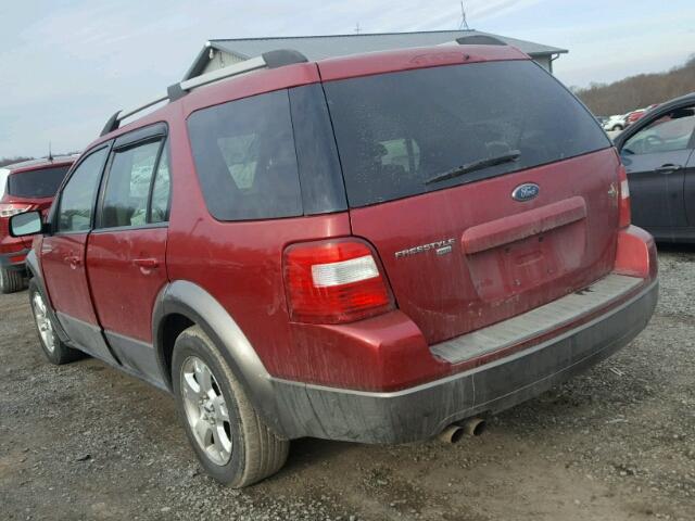 1FMZK051X5GA11343 - 2005 FORD FREESTYLE RED photo 3