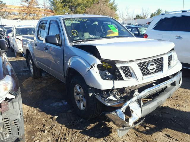 1N6AD0EV1BC438683 - 2011 NISSAN FRONTIER S SILVER photo 1