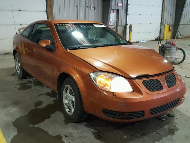 1G2AL15F277120645 - 2007 PONTIAC G5 ORANGE photo 1