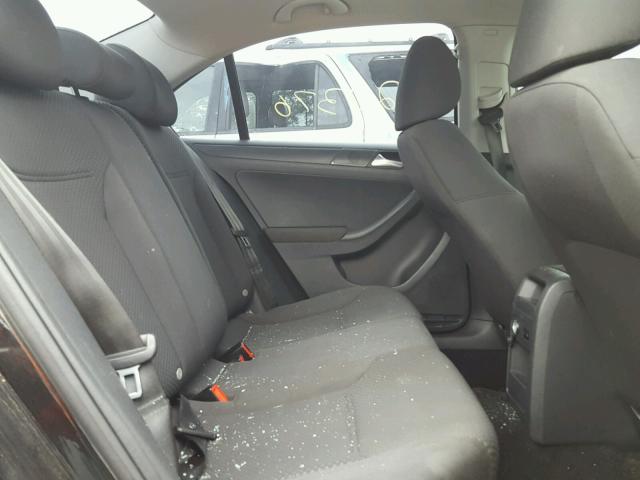 3VW2K7AJ8CM326050 - 2012 VOLKSWAGEN JETTA BASE შავი ფოტო 6