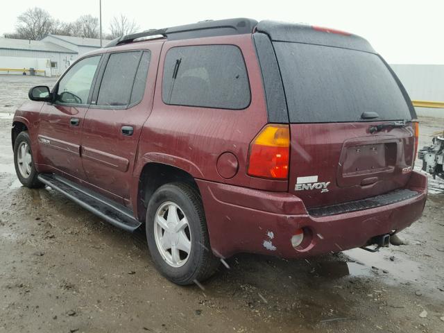 1GKET16S236243455 - 2003 GMC ENVOY XL BURGUNDY photo 3