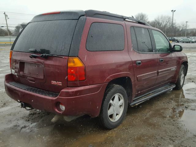 1GKET16S236243455 - 2003 GMC ENVOY XL BURGUNDY photo 4