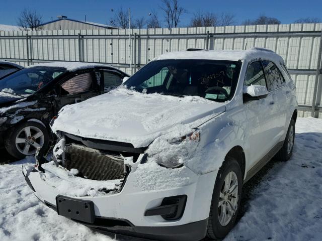 2GNFLFEK6E6338166 - 2014 CHEVROLET EQUINOX LT WHITE photo 2