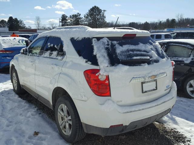 2GNFLFEK6E6338166 - 2014 CHEVROLET EQUINOX LT WHITE photo 3