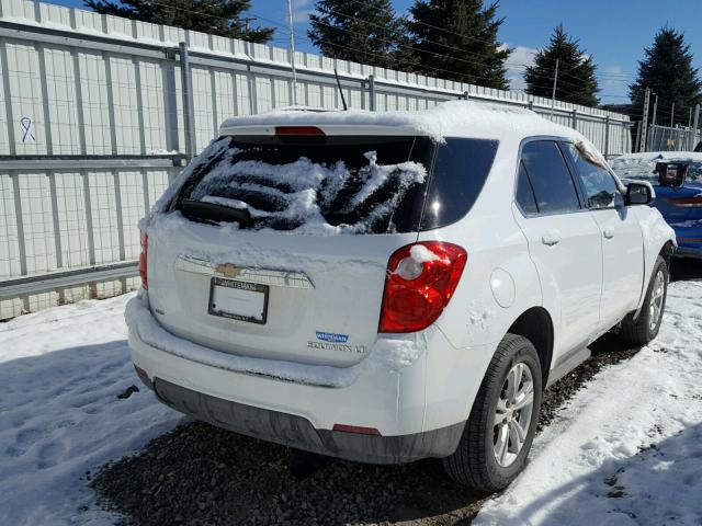 2GNFLFEK6E6338166 - 2014 CHEVROLET EQUINOX LT WHITE photo 4