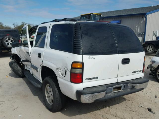 1GNEC13V94J101880 - 2004 CHEVROLET TAHOE C150 WHITE photo 3