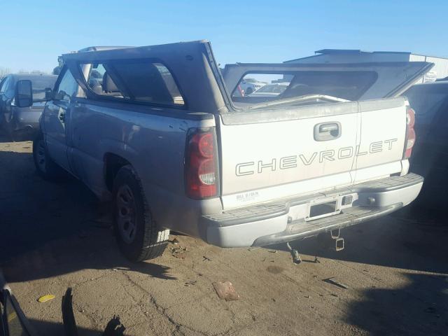 3GCEC14V26G244620 - 2006 CHEVROLET SILVERADO BEIGE photo 3