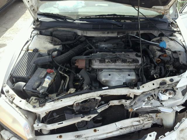 1HGCG5654YA121498 - 2000 HONDA ACCORD EX WHITE photo 7