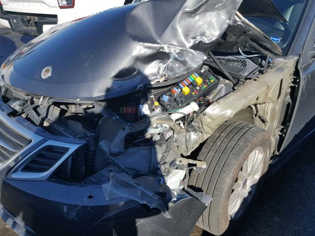 YS3FA5CY2A1610945 - 2010 SAAB 9-3 2.0T GRAY photo 9