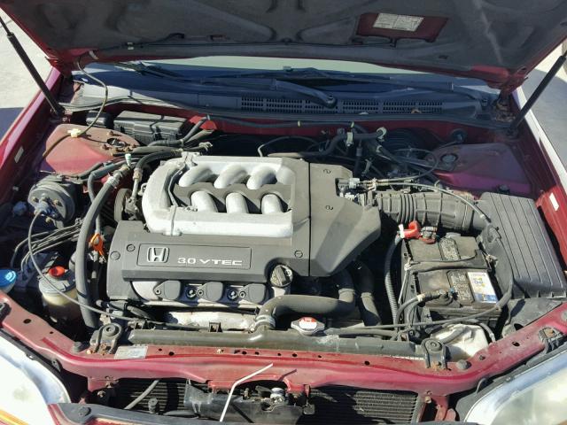 1HGCG16561A086834 - 2001 HONDA ACCORD EX RED photo 7