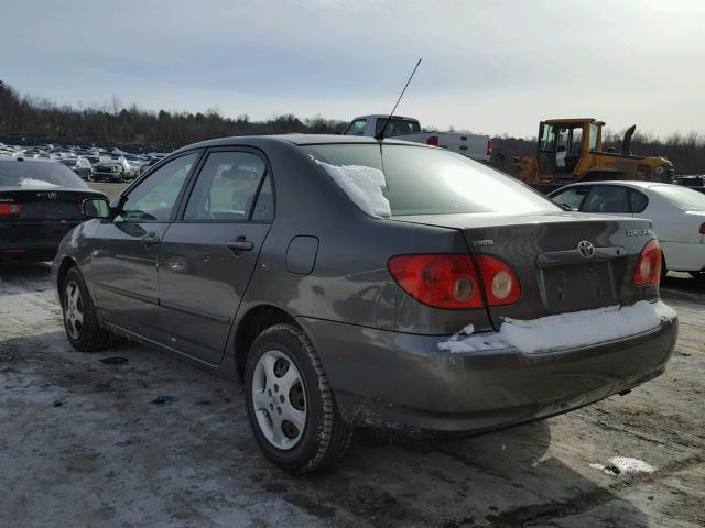 2T1BR32EX5C555463 - 2005 TOYOTA COROLLA CE GRAY photo 3