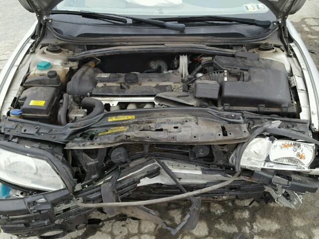 YV1RS612452455671 - 2005 VOLVO S60 SILVER photo 7