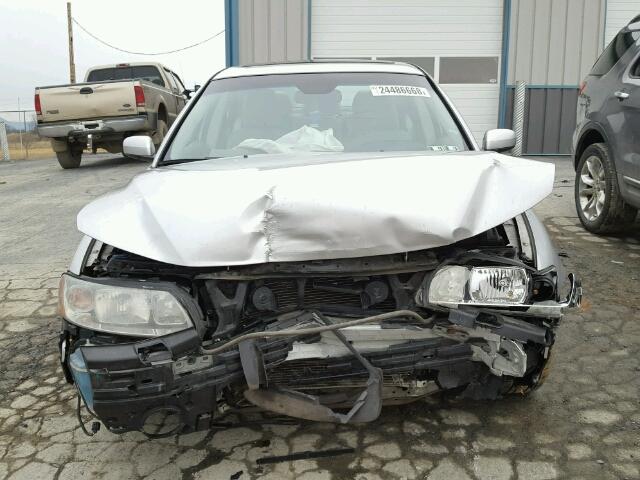 YV1RS612452455671 - 2005 VOLVO S60 SILVER photo 9