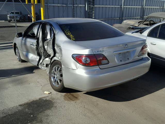 JTHBF30G125029016 - 2002 LEXUS ES 300 GRAY photo 3