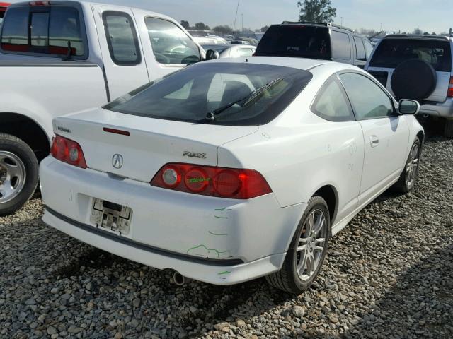 JH4DC54816S019755 - 2006 ACURA RSX WHITE photo 4