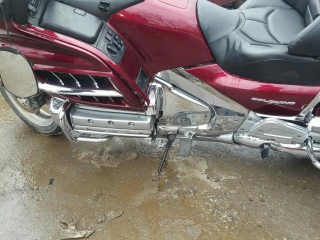 1HFSC47045A407856 - 2005 HONDA GL1800 BURGUNDY photo 7