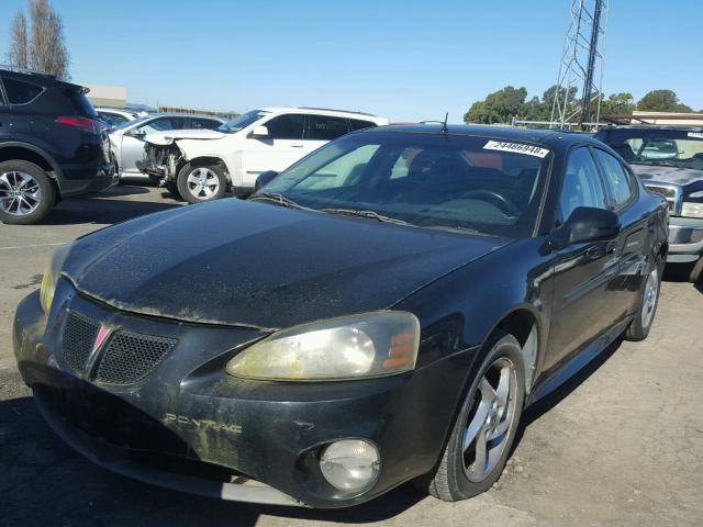 2G2WR524341116370 - 2004 PONTIAC GRAND PRIX BLACK photo 2