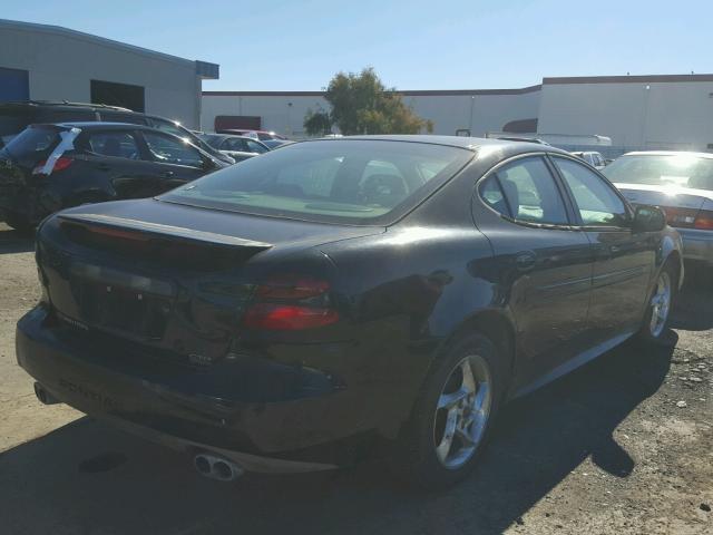 2G2WR524341116370 - 2004 PONTIAC GRAND PRIX BLACK photo 4