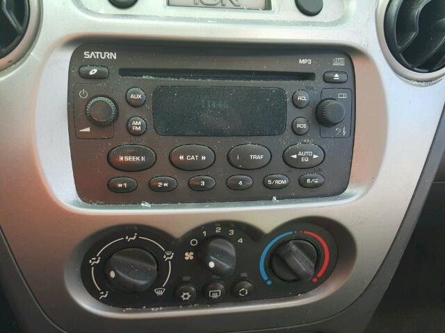 1G8AZ52F54Z138282 - 2004 SATURN ION LEVEL SILVER photo 9