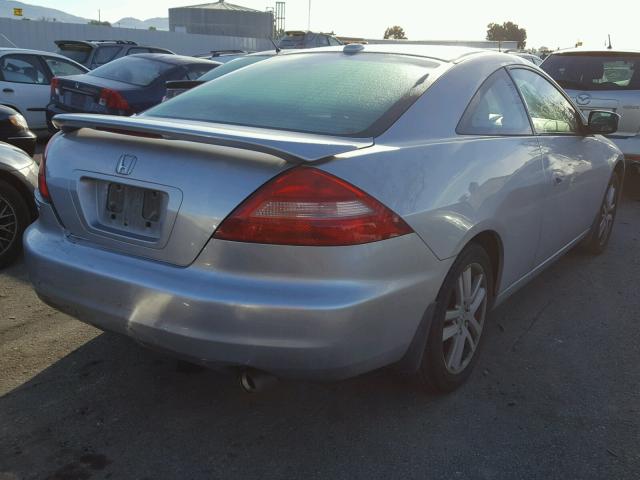 1HGCM81624A016642 - 2004 HONDA ACCORD EX SILVER photo 4