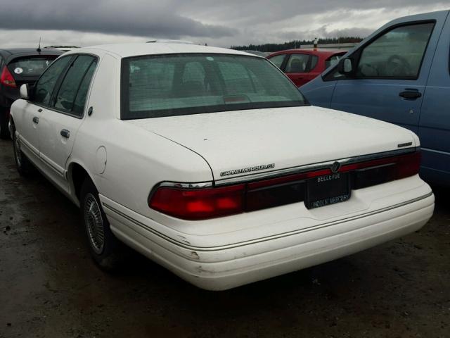 2MELM74W5TX677364 - 1996 MERCURY GRAND MARQ WHITE photo 3