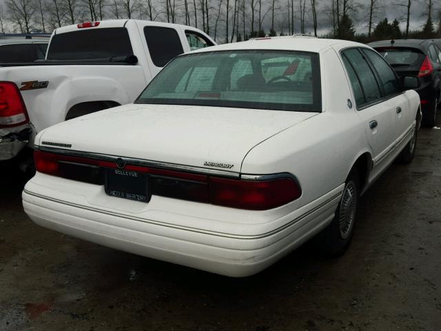 2MELM74W5TX677364 - 1996 MERCURY GRAND MARQ WHITE photo 4