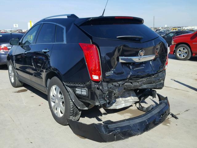 3GYFNAEY4BS659544 - 2011 CADILLAC SRX LUXURY BLACK photo 3