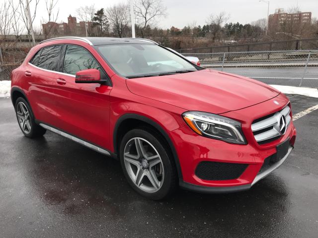 WDCTG4GB8FJ172961 - 2015 MERCEDES-BENZ GLA 250 4M RED photo 1