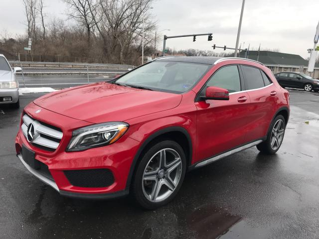 WDCTG4GB8FJ172961 - 2015 MERCEDES-BENZ GLA 250 4M RED photo 2