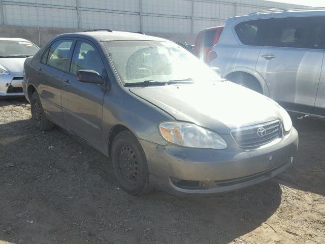 2T1BR32E95C435637 - 2005 TOYOTA COROLLA CE GRAY photo 1