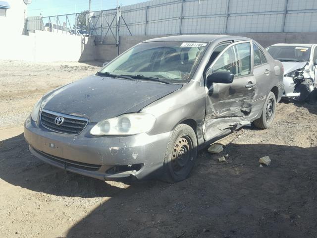 2T1BR32E95C435637 - 2005 TOYOTA COROLLA CE GRAY photo 2