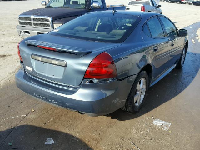 2G2WP582371178061 - 2007 PONTIAC GRAND PRIX BLUE photo 4