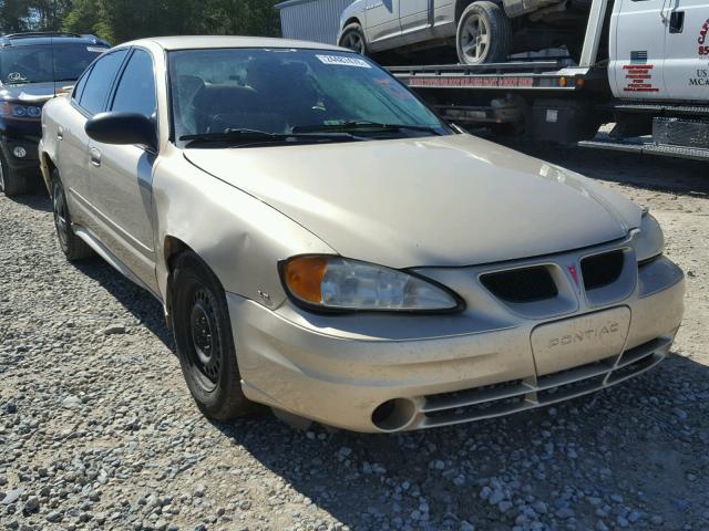 1G2NE52E05M142107 - 2005 PONTIAC GRAND AM S GOLD photo 1