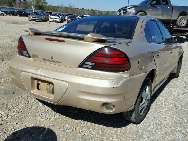 1G2NE52E05M142107 - 2005 PONTIAC GRAND AM S GOLD photo 4