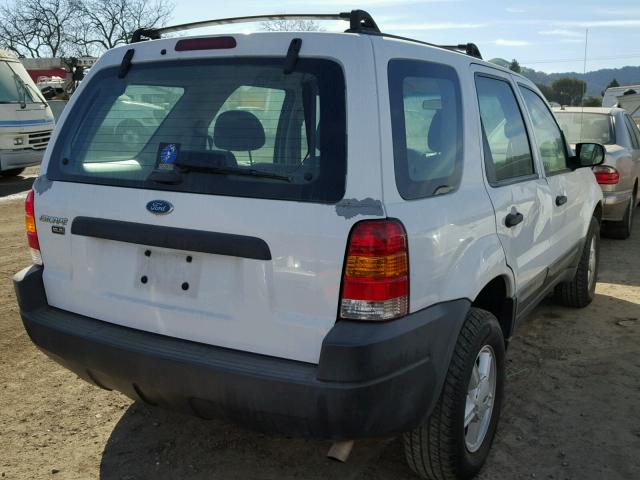 1FMYU02193KB01460 - 2003 FORD ESCAPE XLS WHITE photo 4