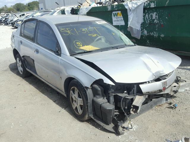 1G8AG52F23Z120438 - 2003 SATURN ION LEVEL SILVER photo 1