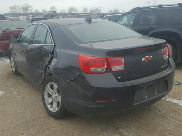 1G11B5SL0FF300686 - 2015 CHEVROLET MALIBU LS BLACK photo 3