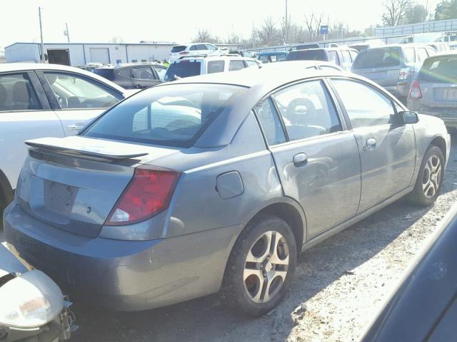 1G8AZ52F65Z143783 - 2005 SATURN ION LEVEL GRAY photo 4