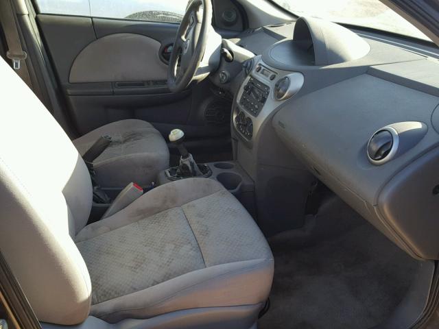 1G8AZ52F65Z143783 - 2005 SATURN ION LEVEL GRAY photo 5