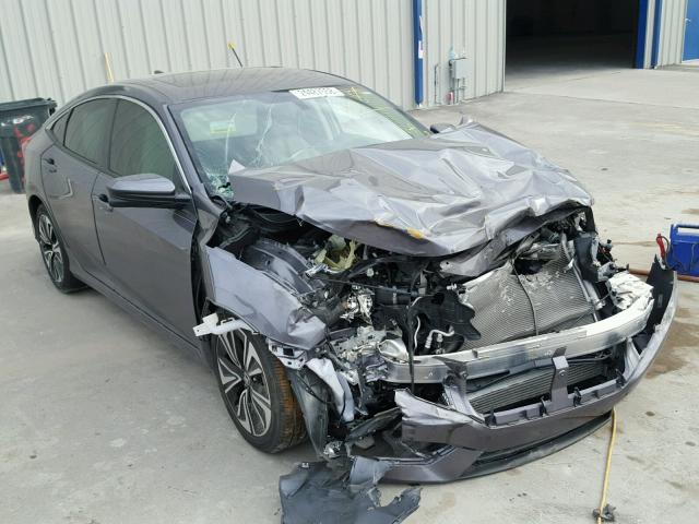 19XFC1F39GE006325 - 2016 HONDA CIVIC EX GRAY photo 1