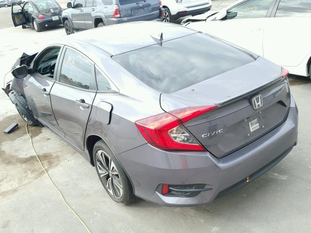 19XFC1F39GE006325 - 2016 HONDA CIVIC EX ნაცრისფერი ფოტო 3