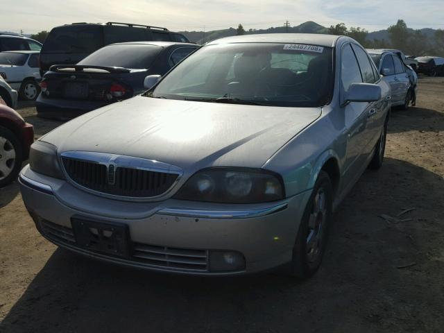 1LNHM86S54Y679393 - 2004 LINCOLN LS SILVER photo 2