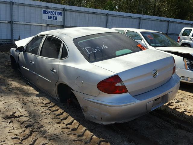 2G4WD582671105153 - 2007 BUICK LACROSSE C SILVER photo 3