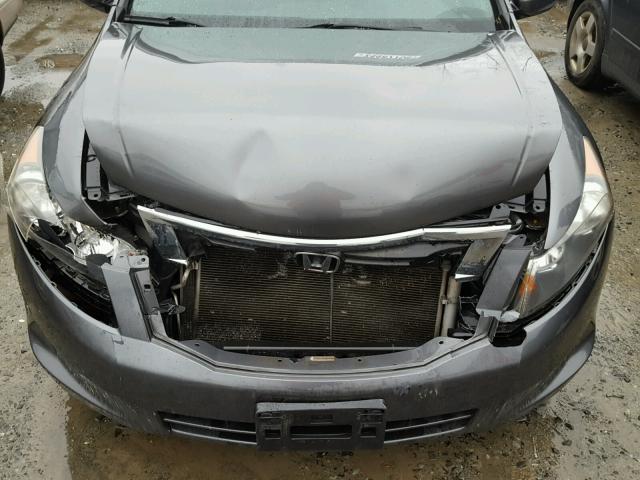 JHMCP26838C004926 - 2008 HONDA ACCORD EXL GRAY photo 7