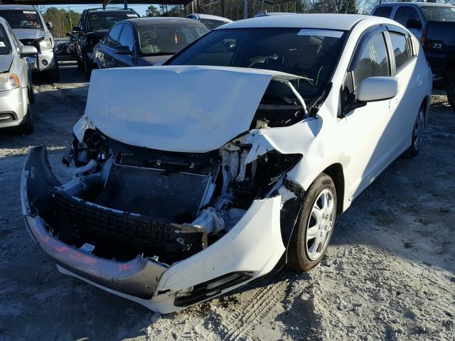 JHMZE2H54ES000355 - 2014 HONDA INSIGHT LX WHITE photo 2