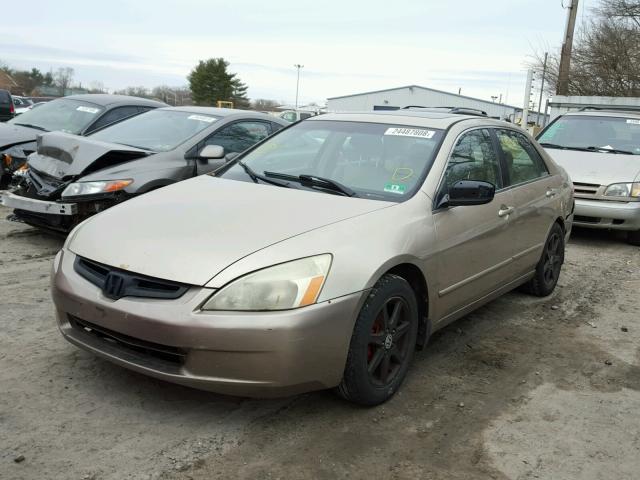 1HGCM66524A004902 - 2004 HONDA ACCORD EX GOLD photo 2